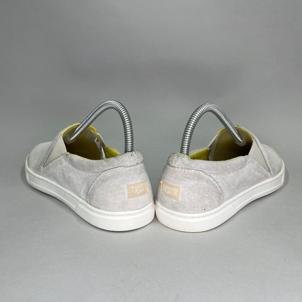 UGG Kitlyn Shoes Women's Size 8‎ Grey Suede Classic Slip On Loafers Sneakers - Picture 6 of 10